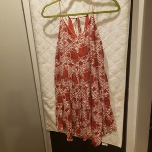 Patterned strappy dress